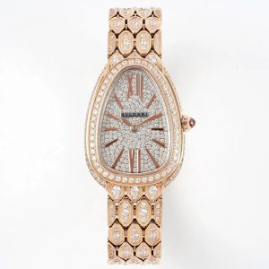 Bulgari Serpenti Seduttori "Gilded Snake Shadow" Diamond Edition 33mm