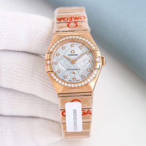 Omega Constellation 5th Gen Ladies' 28mm Genuine Diamond Edition (GTC Certified)