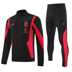 AC Milan 2025/26 Season Black Training Kit (Jacket + Pants)