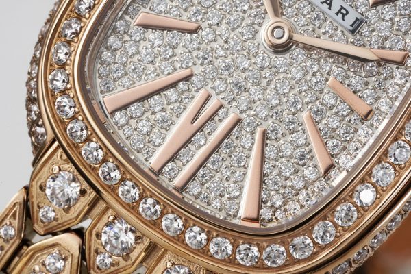 Bulgari Serpenti Seduttori "Gilded Snake Shadow" Diamond Edition 33mm